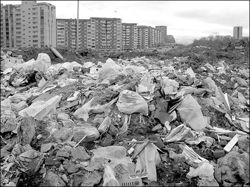 Ο αριθμός των μη εξουσιοδοτημένων χωματερών αυξάνεται στην Ουκρανία